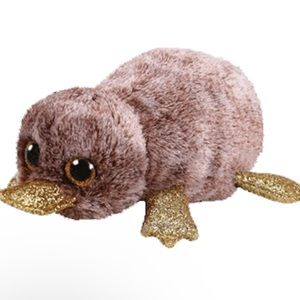 TY Beanie Boos PERRY The Platypus (Glitter Eyes) (6" Plush)(NO TY HANG TAG)